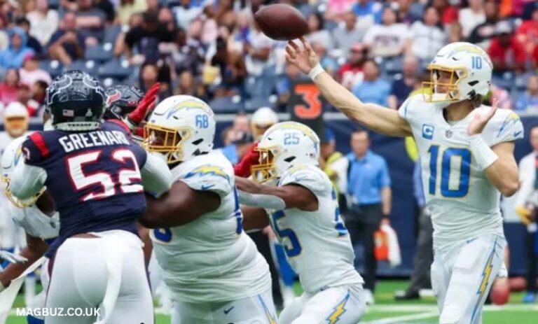 Chargers vs Texans Match Player Stats