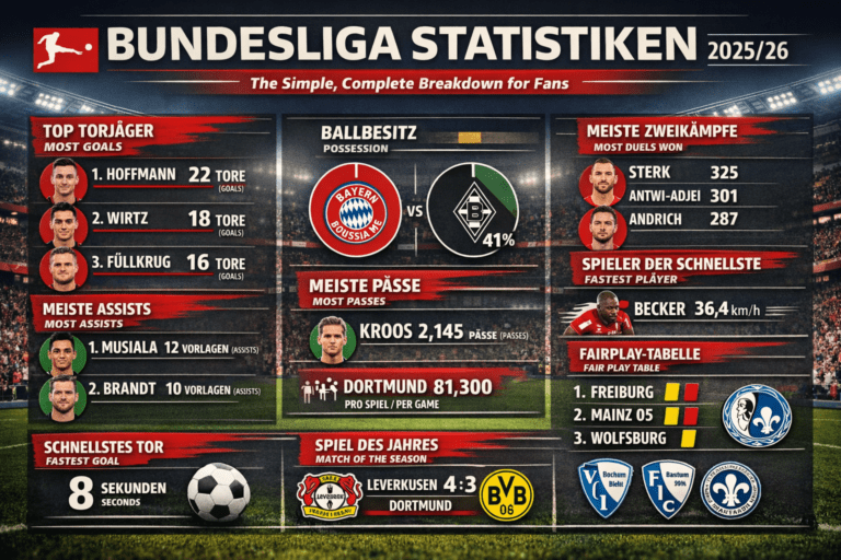 Bundesliga Statistiken