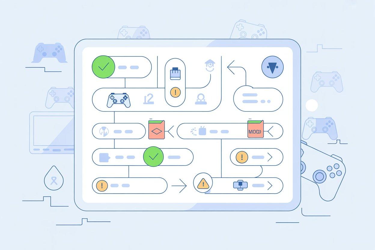 Infographic style performance tuning illustration