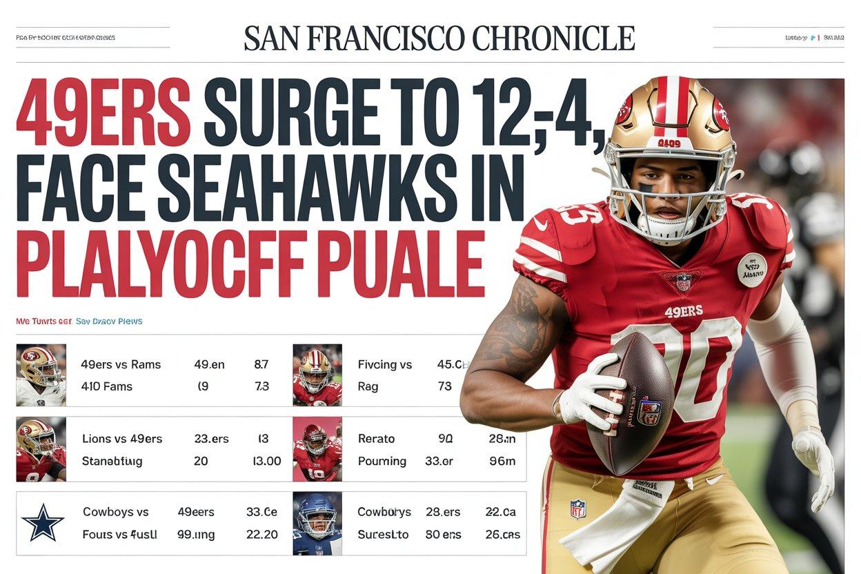 Dynamic sports newspaper front page style