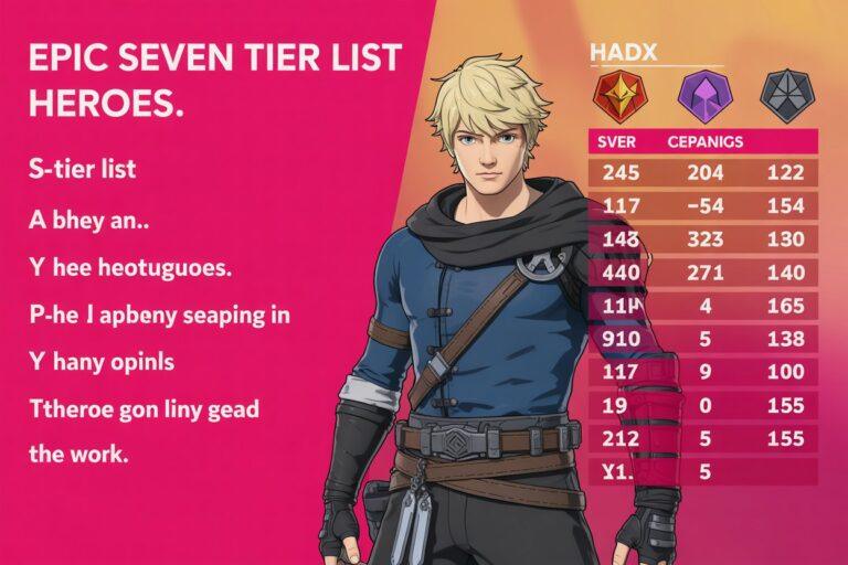 epic seven tier list