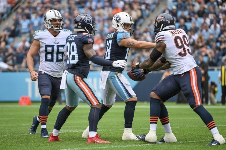 Tennessee Titans vs Chicago Bears Match Player Stats