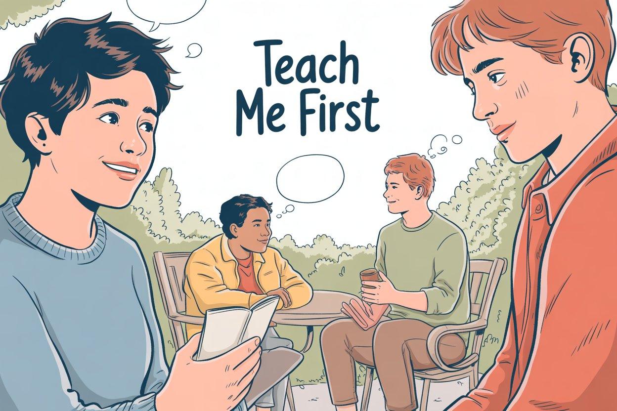 teach me first comic
