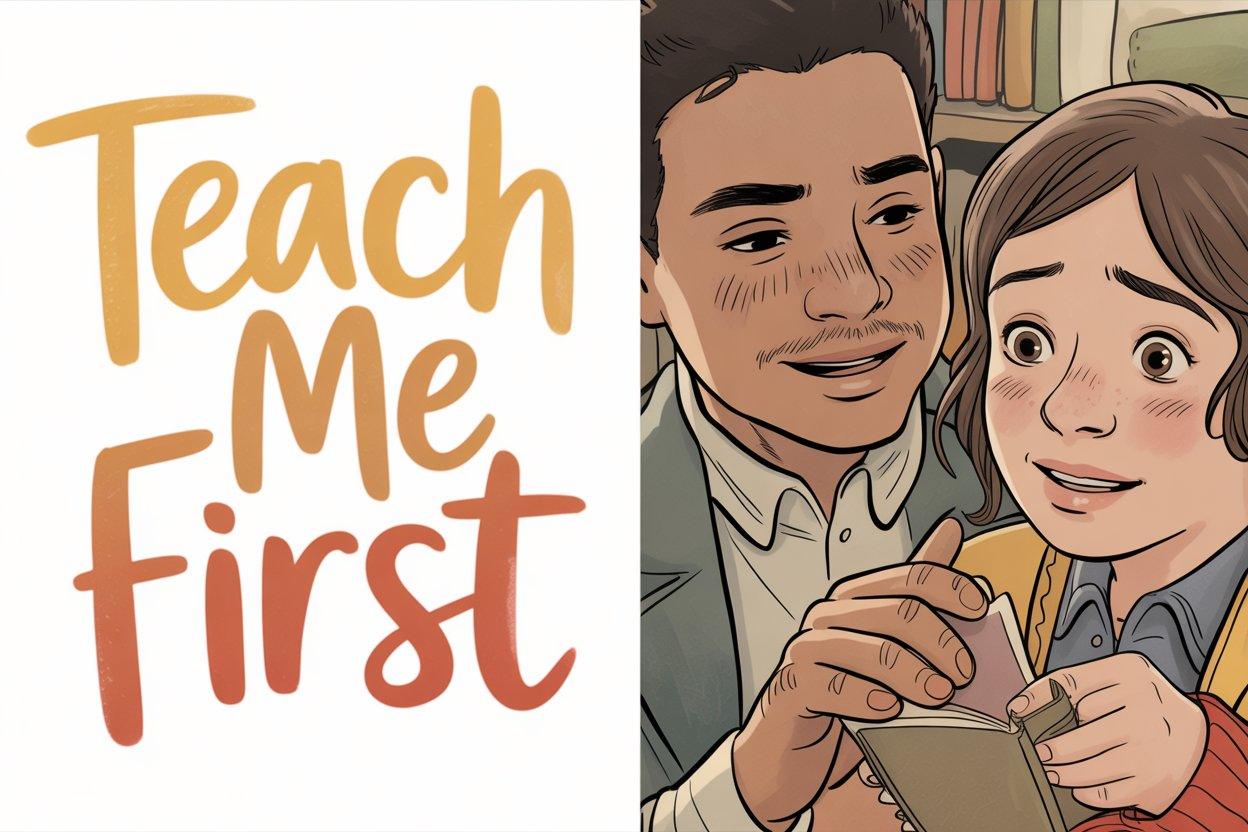 Teach Me First Comic illustrated cover style image