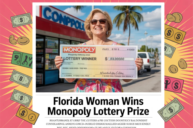 Florida Woman Wins Monopoly Lottery