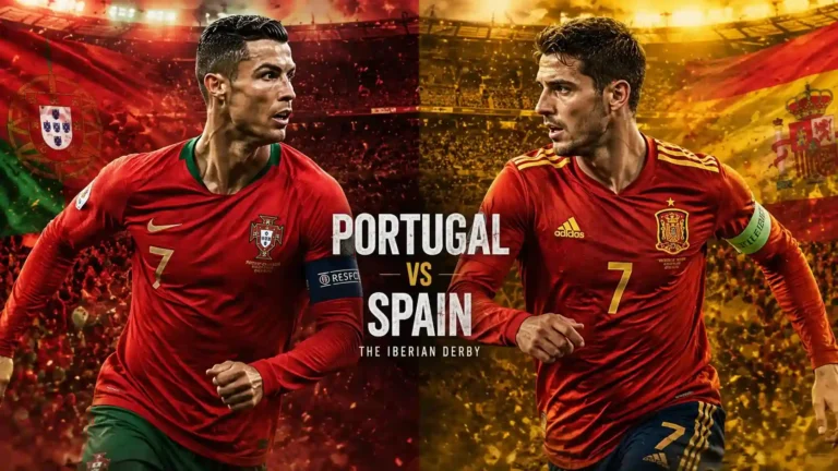 Portugal vs Spain Lineups